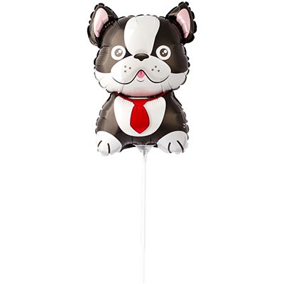 Fm (14''/36 см) Мини-фигура, Бульдог черный, 5 шт.