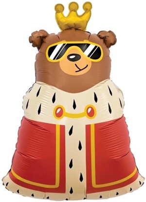 Ag (31''/79 см) Фигура, Король дня, 1 шт. в уп.