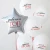 Bb (14''/35 см) Шар с рисунком Девочка - ТОП 2цв, 50 шт.
