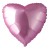 Fm (18''/46 см) СЕРДЦЕ Сатин Pink, 1 шт.