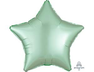 Аn (19''/48 см) ЗВЕЗДА Сатин Mint Green, 1 шт.