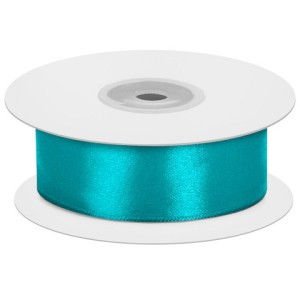 Лента атласная (0,7 см*22,85 м) Лазурный, 1 шт.
