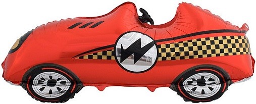 Fa (43''/109 см) Фигура, Гоночная машина, Формула 1, Красный, 1 шт.