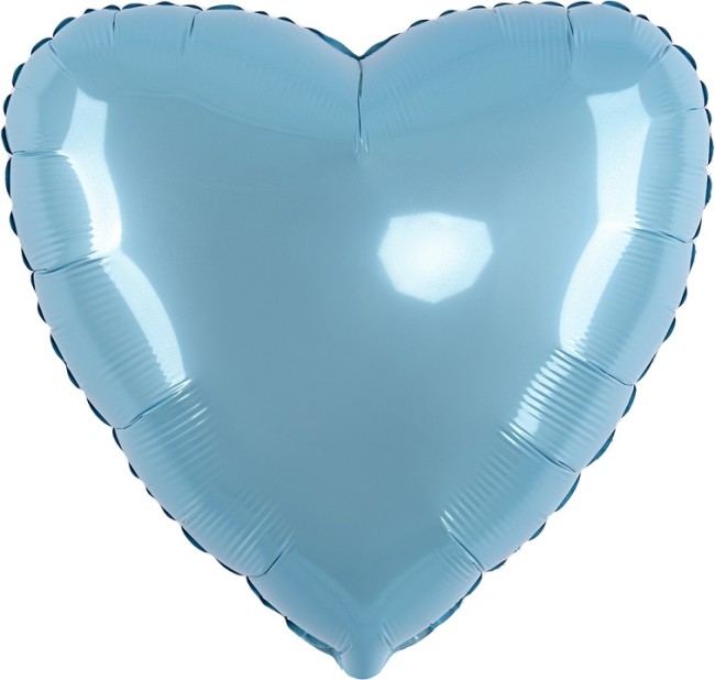 Fm (18''/46 см) СЕРДЦЕ Сатин Blue, 1 шт.