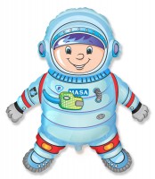 Fm (14''/36 см) /Мини-фигура, Космонавт, Голубой, 5 шт.