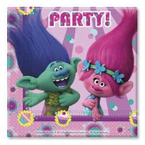 PS Салфетки Тролли 33см 20шт/P