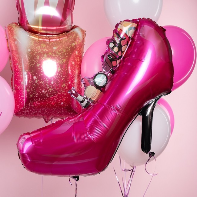 Fa (31''/79 см) Фигура, Туфелька, Розовый, 1 шт.