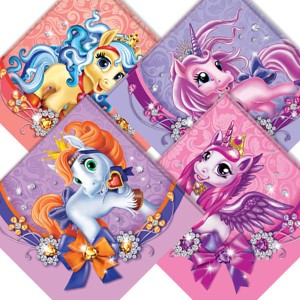 F 33см X 33см Салфетки Волшебные питомцы 12шт