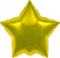 Ag (9''/23 см) Мини-звезда, Золото, 5 шт. в упак.