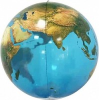 Fa (22"/56 см) Сфера 3D, Планета Земля, Глобус, 1 шт.