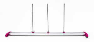 Калибратор металлический, для 2-х шаров, алюминий/пластик, до 60 см, 1 шт.