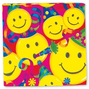 AS Салфетки Улыбки 33см 16шт/А