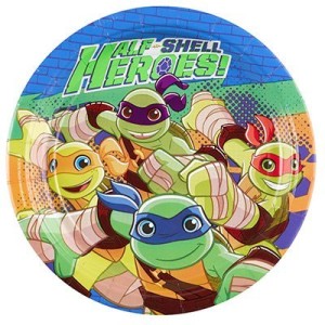 Тарелка Черепашки-Ниндзя HSH 17 см, 8 шт/A