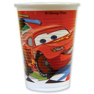 Стакан пласт Тачки2 200мл 8шт/Р