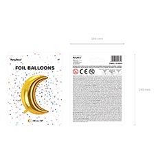 ПД (24''/60 см) Месяц Металлик Gold в уп., 1 шт.