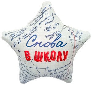 Ag (19''/48 см) Звезда, Снова в Школу, 1 шт.