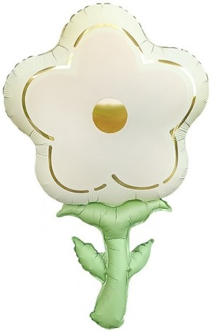 Fa (33''/84 см) Цветок, Кремовый, 1 шт.