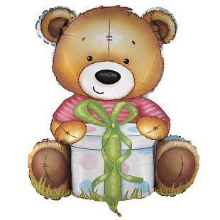 Gr (33"/84 см) Фигура Милый мишка, 1 шт.