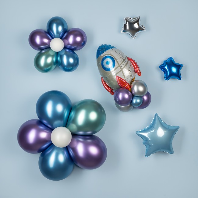 512 (5''/13 см) Синий, хром, 50 шт.