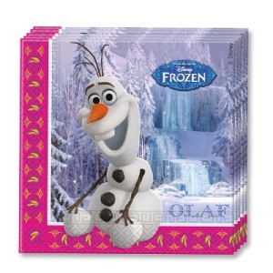 PS Салфетки Холодное сердце Олаф 33см20шт/Р