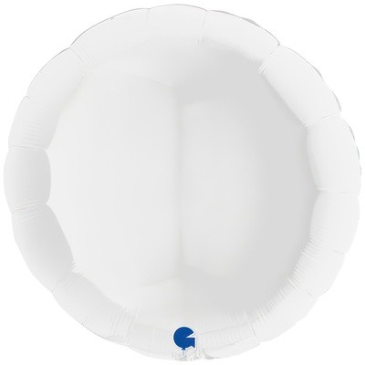 Gr (36''/92 см) Б/РИС КРУГ 36" Пастель White, 1 шт.