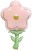 Fa (33''/84 см) Цветок, Розовый, 1 шт.