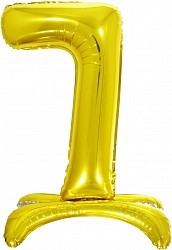 Fa (32''/81 см) Цифра, 7 на подставке, Золото, 1 шт.