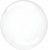 Fa (12''/30 см) Мини-сфера 3d, Deco Bubble (синяя упаковка), Прозрачный, Кристалл, 1 шт.