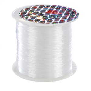 Леска для оформления, нейлон (0,4 мм*45 м) Прозрачный, 1 шт.