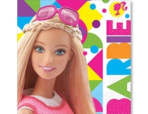 Салфетка Барби 33см 16шт/А