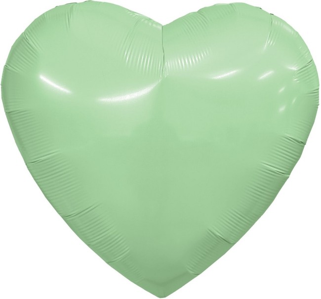 Ag (18''/46 см) Сердце, Олива, 1 шт.