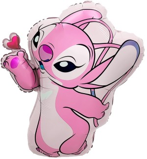 Fa (26''/66 см) Фигура, Любимый монстрик с сердечком, Розовый, 1 шт. в уп.