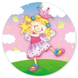 Тарелка бум Звездная фея 17 см, 6 шт/G