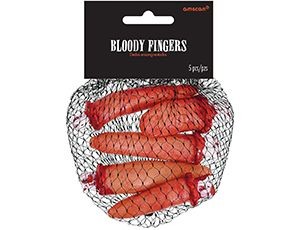 Палец кровавый, пластик, 5шт