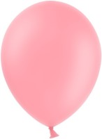 ДБ (10"/25 см) Ярко-розовый, пастель, 100 шт.