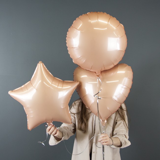 Fm (18''/46 см) Звезда, Кремовый, Сатин, 1 шт.