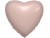 Ag (18''/46 см) Сердце, Пыльная роза, 1 шт.