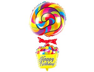 Bt (40''/101см) /Леденец С ДР, 1 шт.