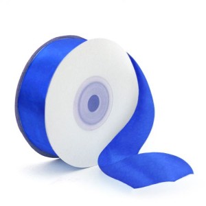 Лента Атлас Синий, 5 см * 22,85 м