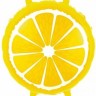 Fa (18''/46 см) Круг, Лимон, Желтый, 1 шт.