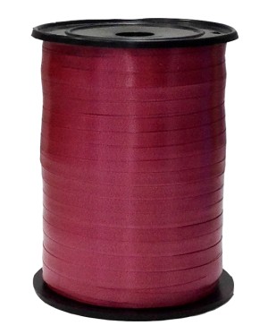 Лента подарочная (0,5 см х 250 м) Бургундия, 1 шт.