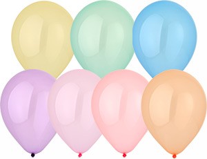 Ev (5"/13 см) Кристалл Droplets ассорти, 100 шт.