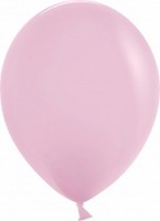 Дб (10"/25 см) Нежно-розовый, пастель, 100 шт.