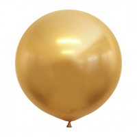 Вх (24"/60 см) Золото, Зеркальный шар, 1 шт.