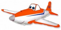 Fm (44''/112см) /Гоночный самолет, Оранжевый, 1 шт.