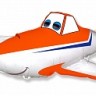 Fm (44''/112см) /Гоночный самолет, Оранжевый, 1 шт.