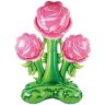 Вз (52"/132 см) AIR ФИГУРА Розы розовые, 1 шт.