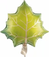 Fa (24"/61 см) Фигура, Кленовый лист, Зеленый, 1 шт.