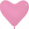 Sp Сердце (6"/15 см) Розовый (009), пастель, 100 шт.