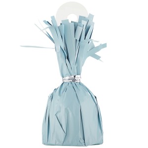 Грузик д/шара Конус голубой пастель, 170г